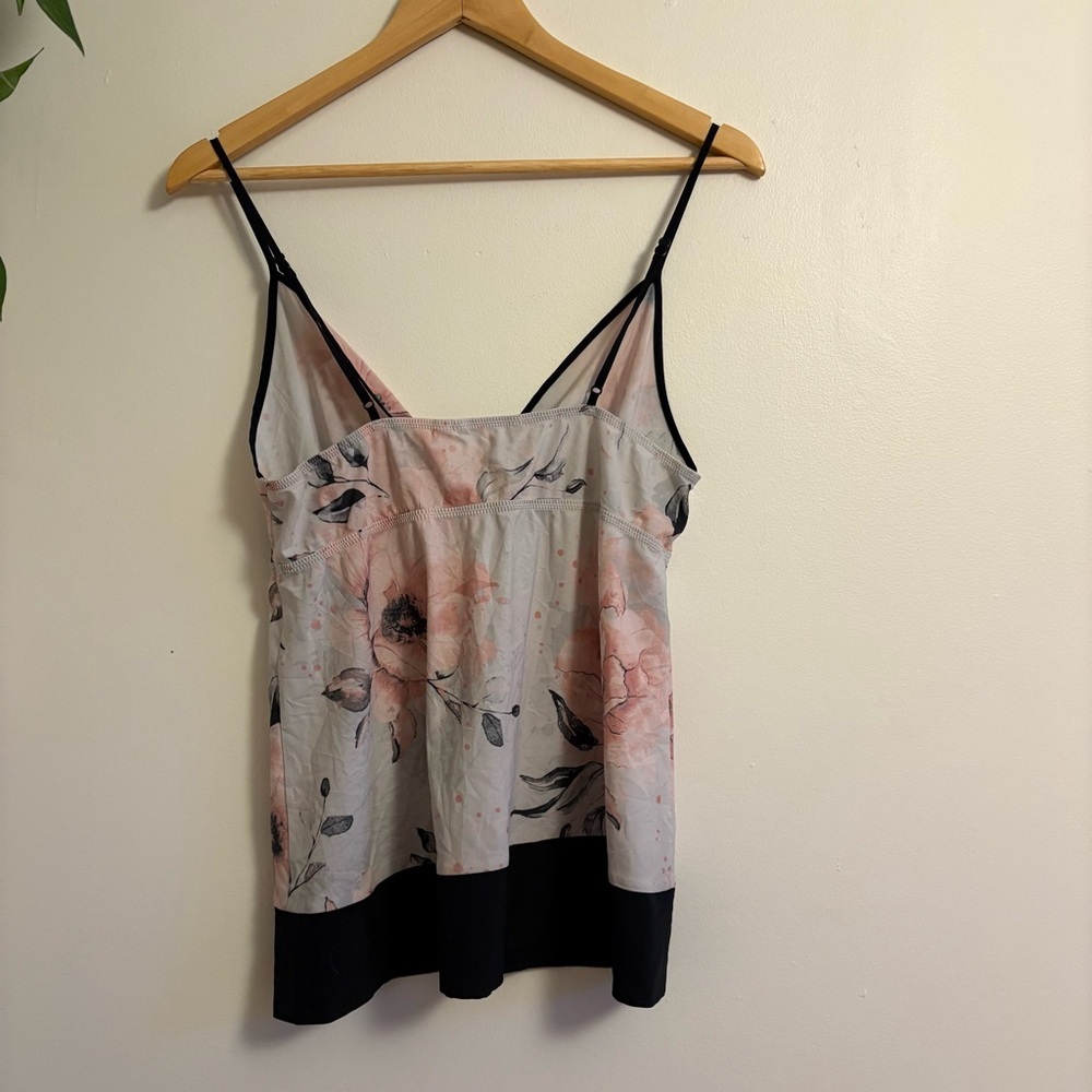 La Vie En Rose Pink Floral Camisole (M) - Picture 6 of 8